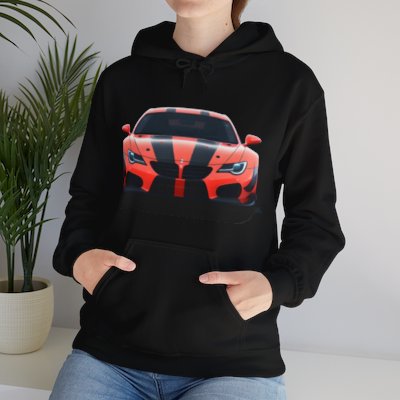sports car Unisex Heavy Blend™ Hooded Sweatshirt