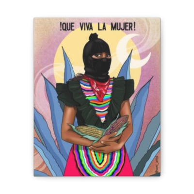 "Que viva la mujer" Canvas Gallery Wraps