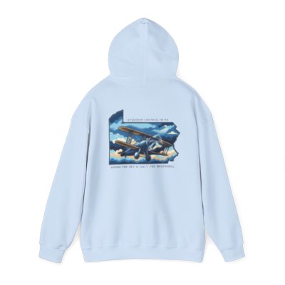 The Sky is Only the Beginning Hooded Sweatshirt