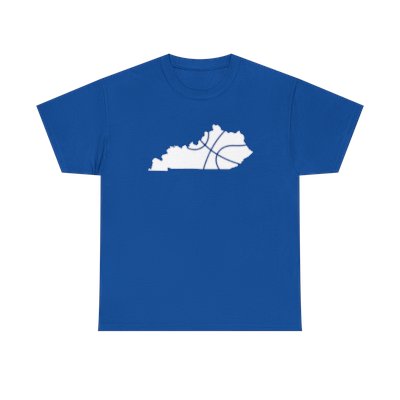 Basketball T-Shirt - State of Kentucky - Unisex Heavy Cotton Tee - Several Colors Available