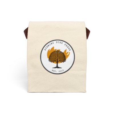 Burning Bush Canvas Lunch Bag With Strap