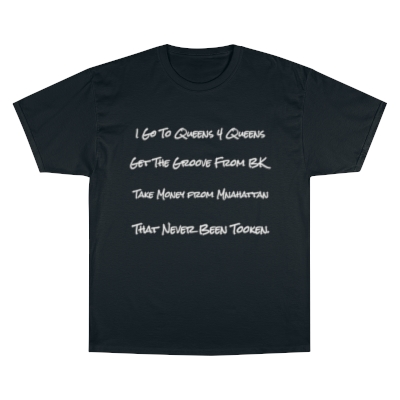 Rakim "Know the Ledge"  - Champion T-Shirt  