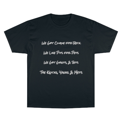 Rakim "New York"  - Champion T-Shirt  