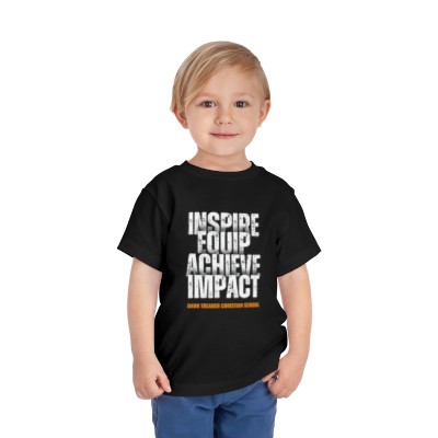 Mission Statement Toddler Short Sleeve Tee