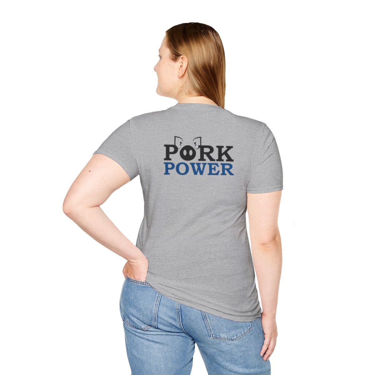 2024 Pork Power Unisex Softstyle T-Shirt product thumbnail image