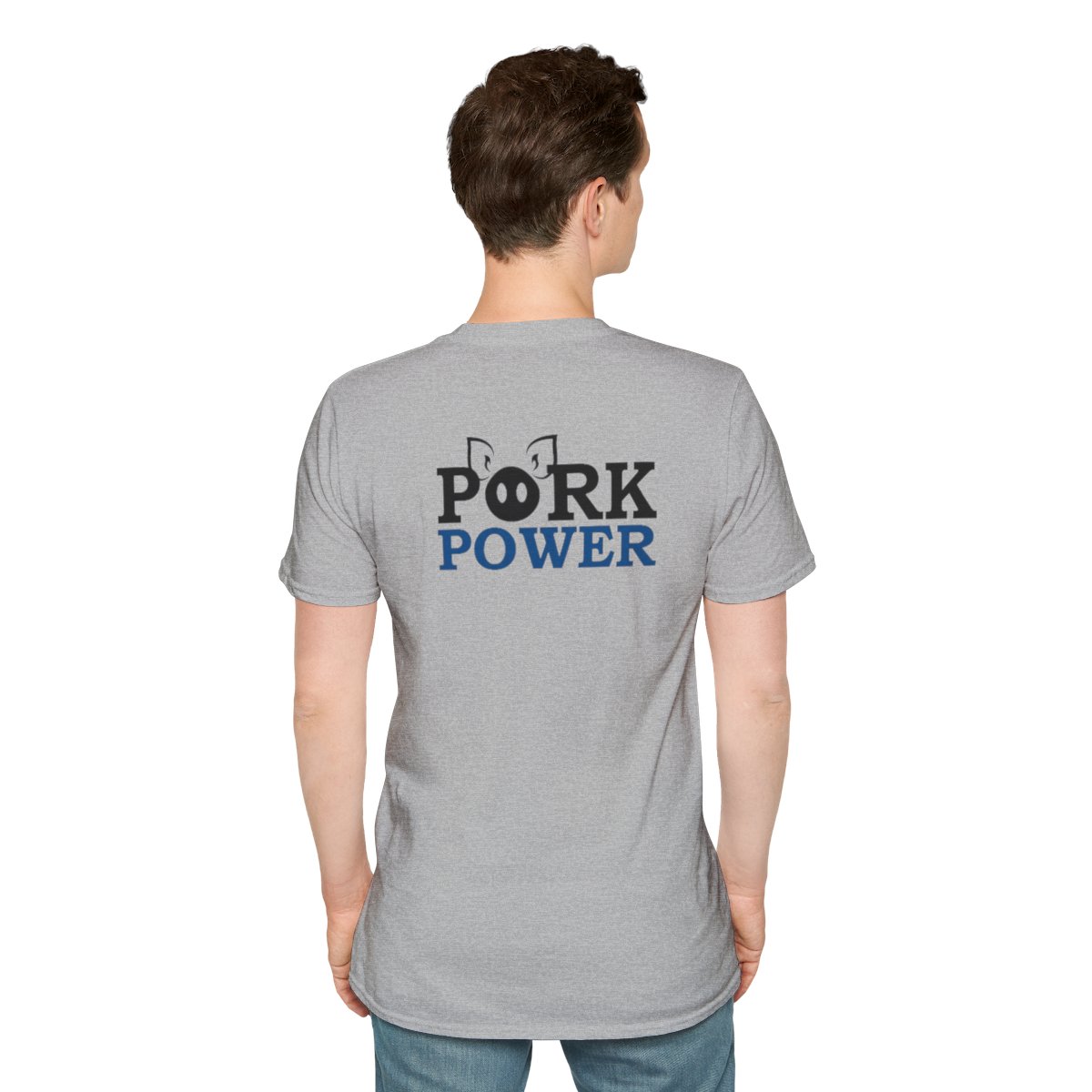 2024 Pork Power Unisex Softstyle T-Shirt product thumbnail image