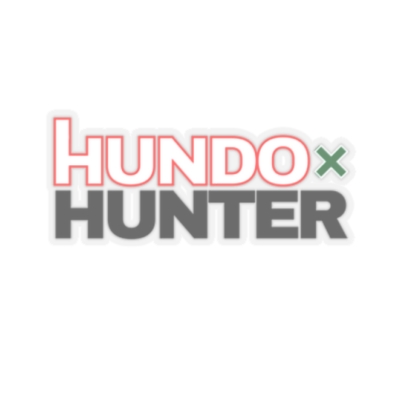 Hundo Hunter Kiss-Cut Stickers