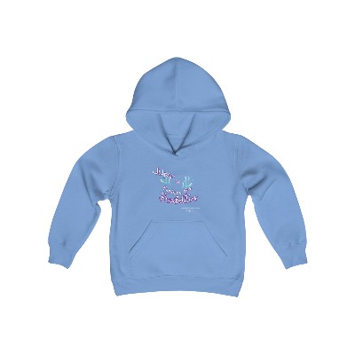 Jump in Explore the Possibilities - Youth Heavy Blend Hooded Sweatshirt