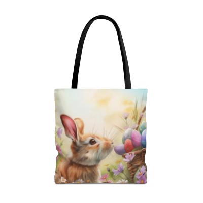 Spring Easter Rabbit Tote Bag (AOP)
