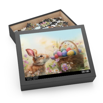 Spring Easter Rabbit Puzzle (120, 252, 500-Piece)
