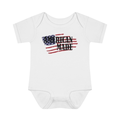 AMERICAN MADE Infant Baby Rib Bodysuit