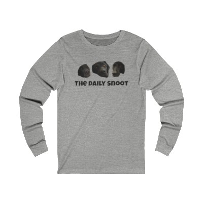 The Daily Snoot Unisex Jersey Long Sleeve Tee