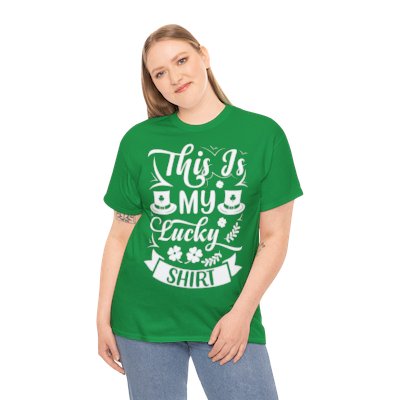 This is my lucky shirt Unisex Heavy Cotton Tee