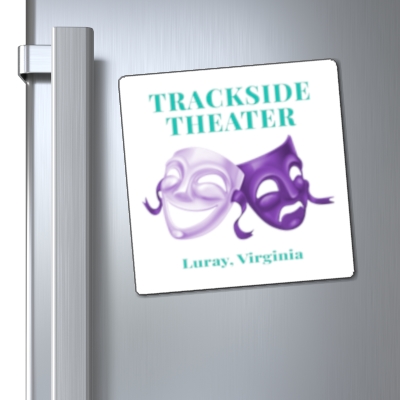 Trackside Theater Square Magnet