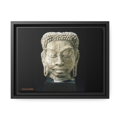 Enlightened Fusion: Authentic Gautama Buddha Portrait.