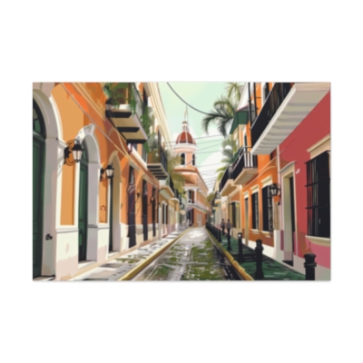 Viejo San Juan Series - Canvas Gallery Wraps
