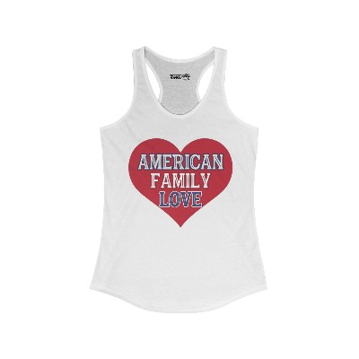 American Family Love Women's Ideal Racerback Tank
