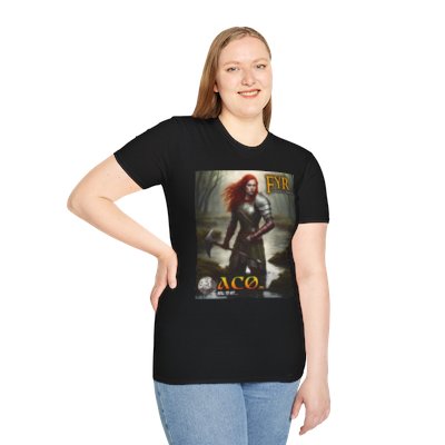 AC0 Fyr Warrior Woman Unisex Softstyle T-Shirt