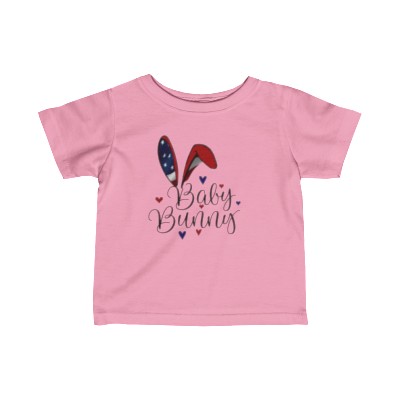 Baby Bunny RED Infant Fine Jersey Tee