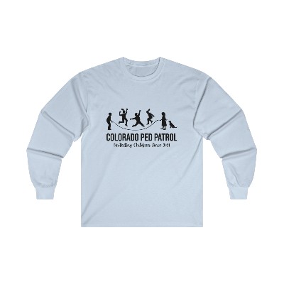 Protecting Children Since 2021 Unisex Ultra Cotton Long Sleeve Tee