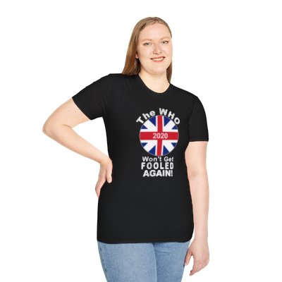 The WHO - Won't Get Fooled Again! (AGED version) - Unisex Softstyle T-Shirt