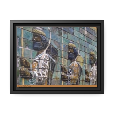 Africoid Majesty: Palace of Darius I's Archers Immortalized in Captivating Frieze