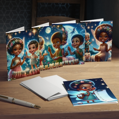 Magical Moments with The Tooth Fairy Greeting Cards
