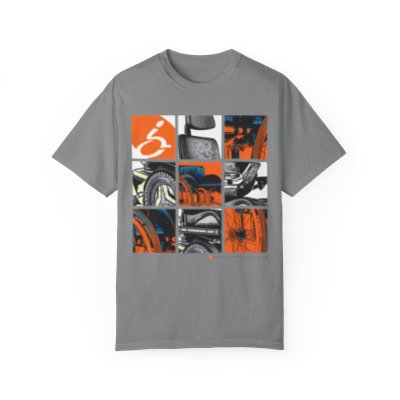 Color Block Unisex Garment-Dyed T-shirt