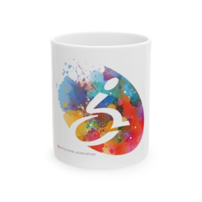 Splash Logo Ceramic Mug, 11oz