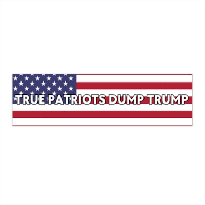True Patriots Dump Trump