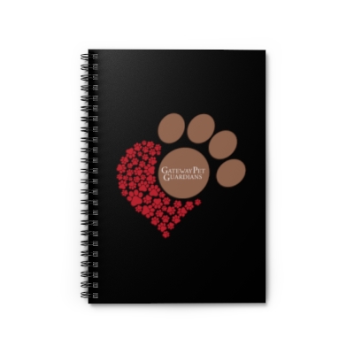 GPG Heart Paw Spiral Notebook - Ruled Line