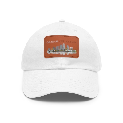 Unisex NOLA Scape Hat with Leather Patch (Rectangle)
