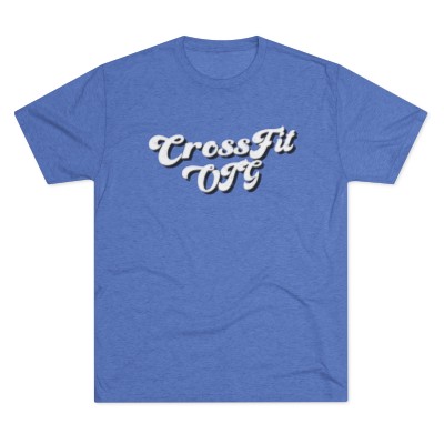 Cursive CrossFit OTG - We Are Family with logo on the back