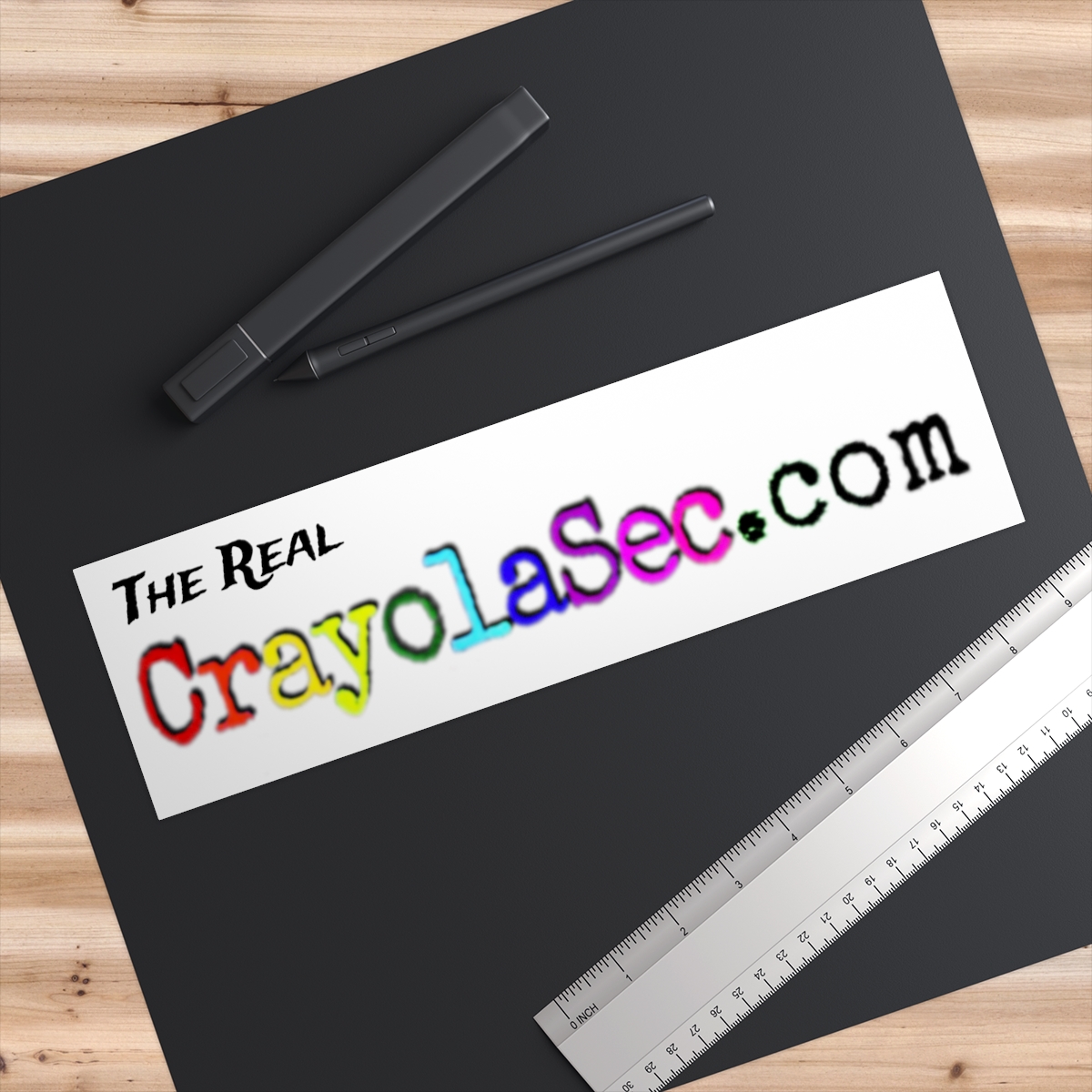 CrayolaSec.com Bumper Stickers product thumbnail image