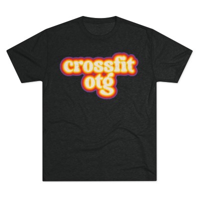 crossfit otg - retro outline design