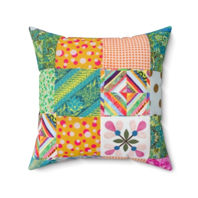 Grammum Polyester Square Pillow