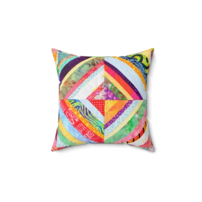 Nannie Polyester Square Pillow