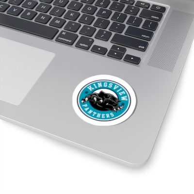 Kingsview Panthers Teal Stickers