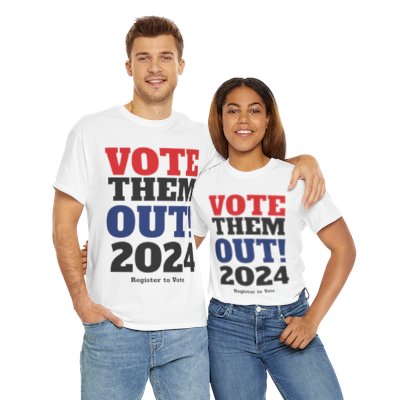 VOTE THEM OUT 2024 T-Shirt Including the names of all the US Representatives who voted to ban TIKTOK