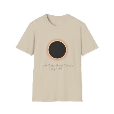 2024 Solar Eclipse Dolph Ar T-Shirt, Exclusive design 1