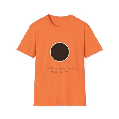 2024 Solar Eclipse Salesville Ar T-Shirt, Exclusive Design 1