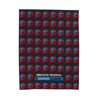 "Ninja 365" Plush Blanket (tile design)