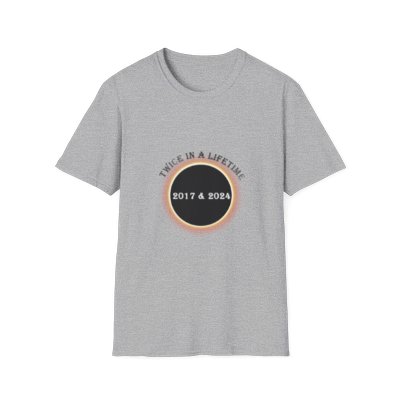 Twice in a Lifetime Total Solar Eclipse T-Shirt, Exclusive design 2