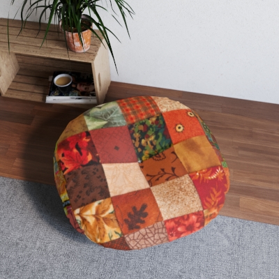 Ma Tufted Floor Pillow, Round