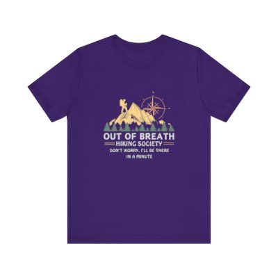Out of Breath Hiking Society - Unisex Tee