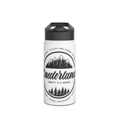 Stainless Steel Water Bottle, Standard Lid - Mountains