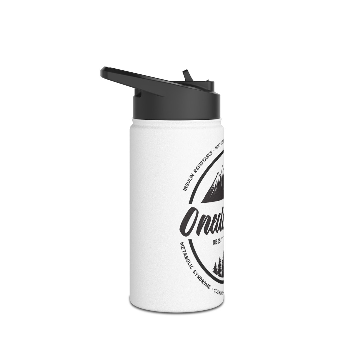 Stainless Steel Water Bottle, Standard Lid - Mountains product thumbnail image