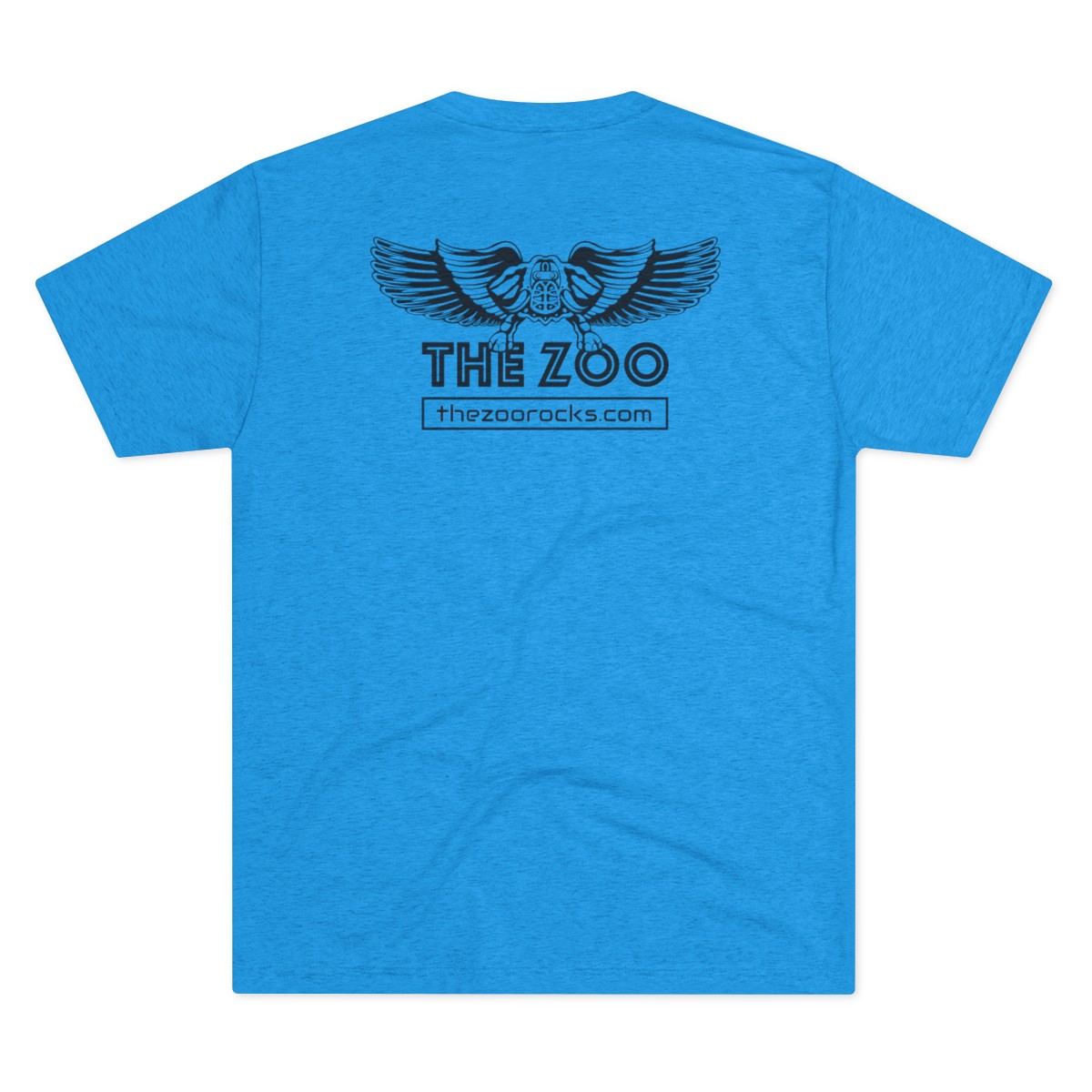 THE ZOO Tri-Blend Crew Tee "Let There Be Rock" product thumbnail image