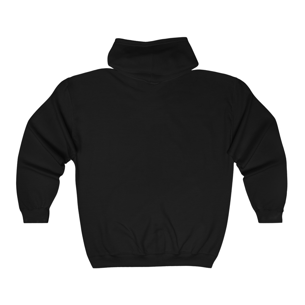 Unisex Heavy Blend™ Full Zip Hooded Sweatshirt (White Logo) product thumbnail image