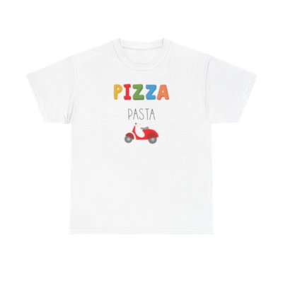 PIZZA PASTA Italian Scooters  Best of ITALY Tee Shirt